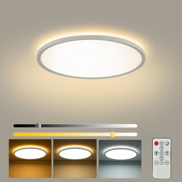 Brilagi - reguliuojamas LED lubų šviestuvas ULTRA SLIM LED/18W/230V 2700-6500K Ø 30 cm baltas + nuotolinis pultelis