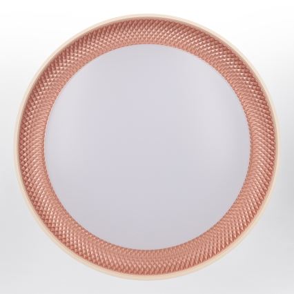 Brilagi - LED dimeriuojamas lubinis šviestuvas WALDO LED/48W/230V 3000–6500K Ø 40 cm smėlinis/auksinis + su nuotoliniu pulteliu