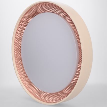 Brilagi - LED dimeriuojamas lubinis šviestuvas WALDO LED/48W/230V 3000–6500K Ø 40 cm smėlinis/auksinis + su nuotoliniu pulteliu