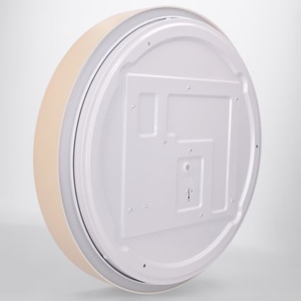 Brilagi - LED dimeriuojamas lubinis šviestuvas WALDO LED/48W/230V 3000–6500K Ø 40 cm smėlinis/auksinis + su nuotoliniu pulteliu