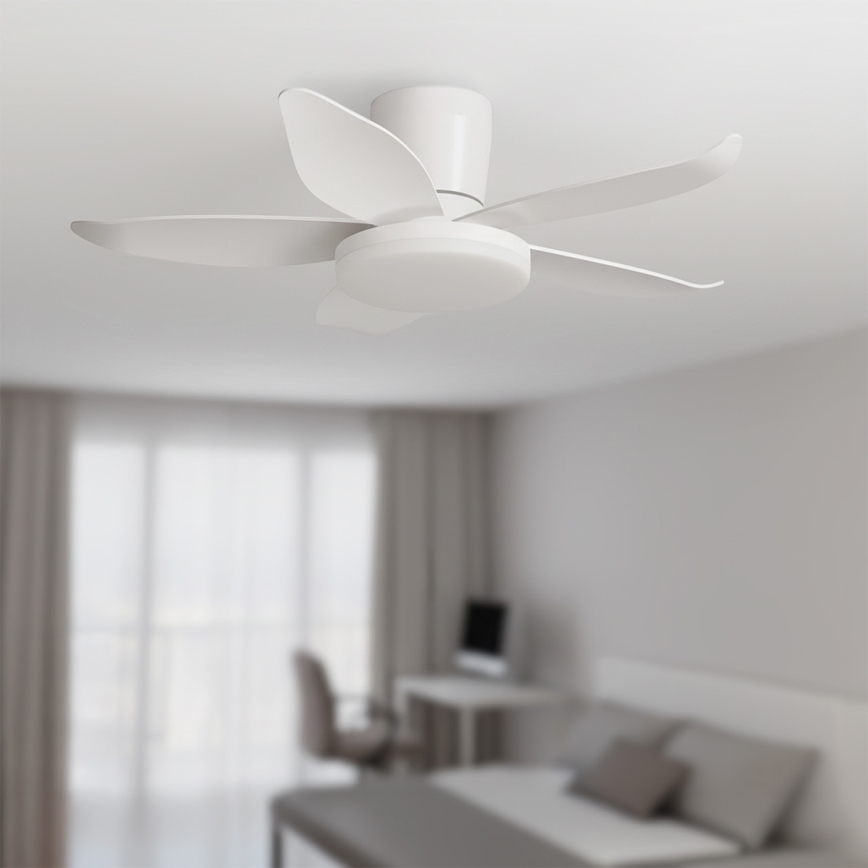 Brilagi - dimeriuojamas LED lubų ventiliatorius LED/32W/230V 3000-6500K skersmuo 95 cm balta + su nuotoliniu pultu