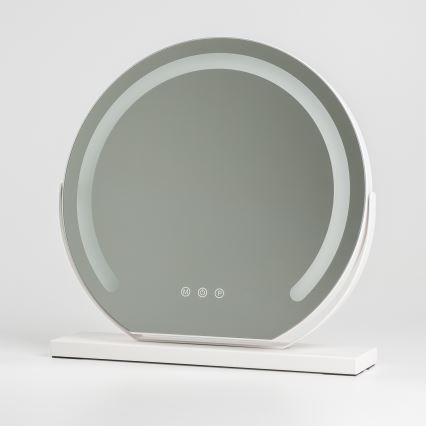 BRILAGI - LED reguliuojamo ryškumo makiažo veidrodis CALIFORNIA LED/14W/230V 3000/4000/6500K 44x40 cm balta