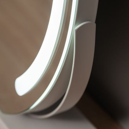 BRILAGI - LED reguliuojamo ryškumo makiažo veidrodis CALIFORNIA LED/14W/230V 3000/4000/6500K 44x40 cm balta