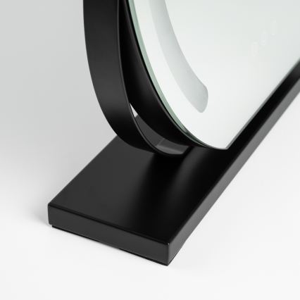 BRILAGI - LED makiažo veidrodis CALIFORNIA su reguliuojamu ryškumu LED/14W/230V 3000/4000/6500K 44x40 cm juodas