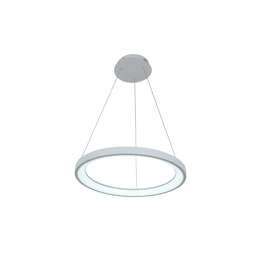 Brilagi - reguliuojamas pakabinamas LED šviestuvas ant laido FALCON SLIM LED/42W/230V 3000-6500K, skersmuo 50 cm, baltas + nuotolinis valdymas