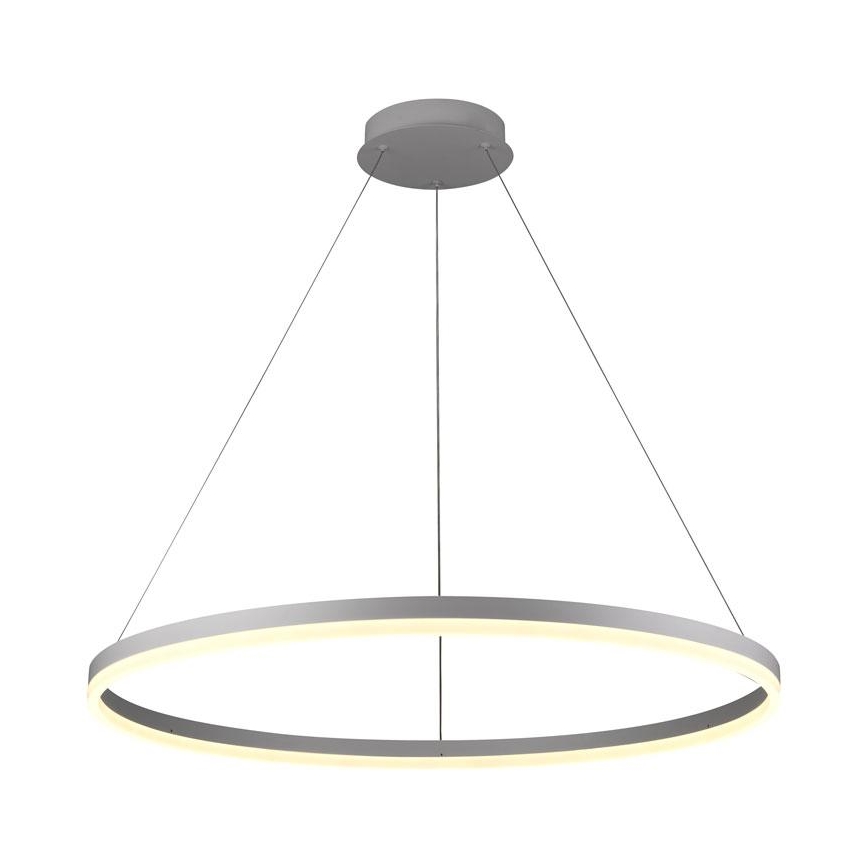 Brilagi - LED reguliuojama liustra ant laido CIRCLE LED/55W/230V 3000-6500K + su nuotoliniu pulteliu