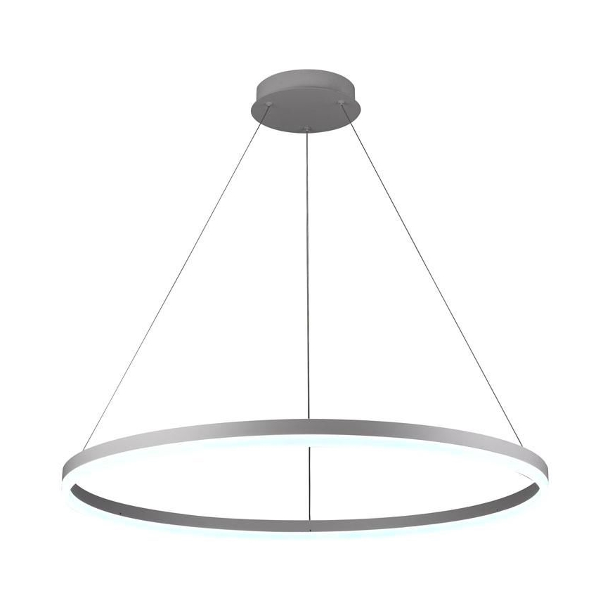 Brilagi - LED reguliuojama liustra ant laido CIRCLE LED/55W/230V 3000-6500K + su nuotoliniu pulteliu