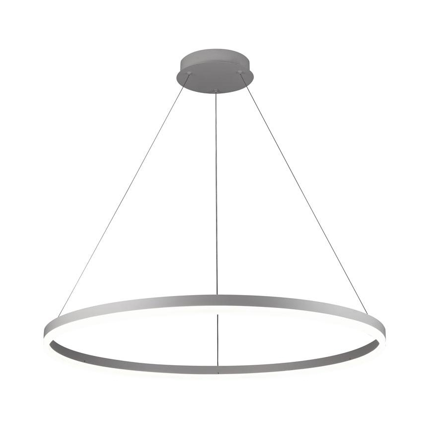 Brilagi - LED reguliuojama liustra ant laido CIRCLE LED/55W/230V 3000-6500K + su nuotoliniu pulteliu