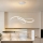 Brilagi - reguliuojamas LED pakabinamas šviestuvas ant laido INFINITY LED/80W/230V 3000-6000K 80x80 cm balta + nuotolinis valdymas