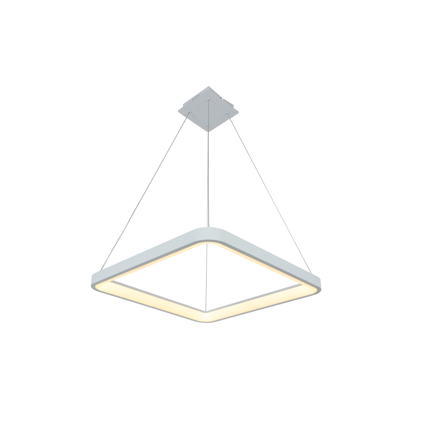 Brilagi - LED reguliuojamas pakabinamas šviestuvas ant laido FALCON SLIM LED/50W/230V 3000-6500K 50x50 cm baltas + nuotolinis valdymas