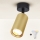 Brilagi - reguliuojamas LED RGBW taškinis šviestuvas SELE GOLDEN 1xGU10/4,8W/230V 3000K juoda/auksinė + nuotolinis valdymas