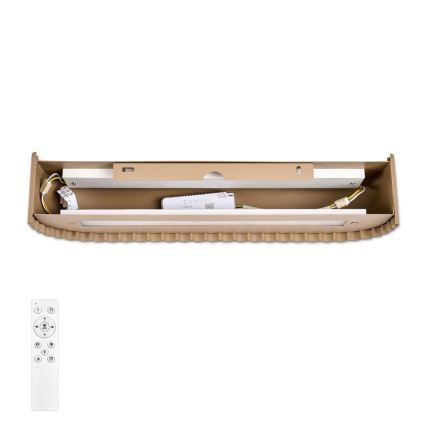 BRILAGI - Reguliuojamas sieninis LED šviestuvas FALCON MODERN LED/14W/230V 3000-6000K 40 cm smėlinė + nuotolinis valdymas