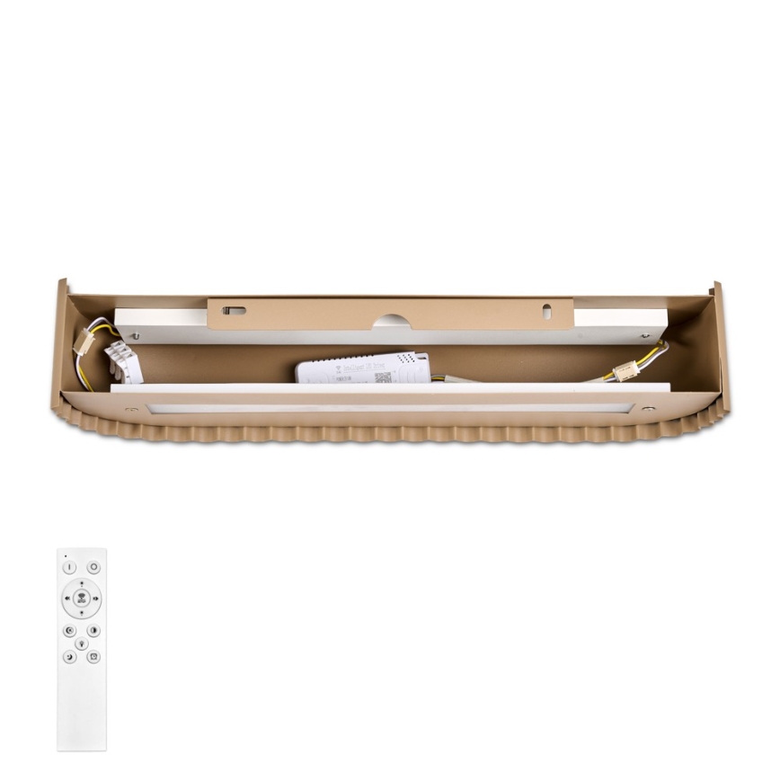 BRILAGI - Reguliuojamas sieninis LED šviestuvas FALCON MODERN LED/14W/230V 3000-6000K 40 cm smėlinė + nuotolinis valdymas