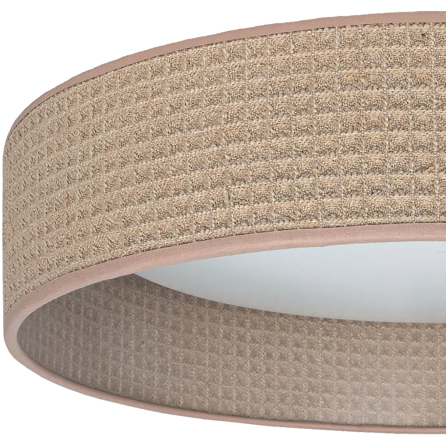 BRILAGI - LED reguliuojamas lubinis šviestuvas VELVET SMARTIX STARS LED/24W/230V 3000-6000K Ø 45 cm smėlinė Wi-Fi Tuya Beacon + nuotolinis valdymas