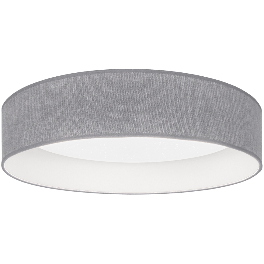 BRILAGI - dimeriuojamas LED lubų šviestuvas VELVET SMARTIX STARS LED/24W/230V 3000-6000K skersmuo 45 cm pilkas, Wi-Fi Tuya Beacon + nuotolinio valdymo pultas