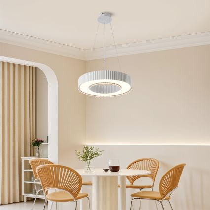 Brilagi - Reguliuojamas LED pakabinamas šviestuvas ant laido LUMIX LED/48W/230V 3000-6000K balta, skersmuo 50 cm + nuotolinis valdymas