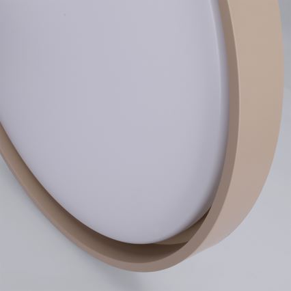 Brilagi - Dimeriuojamas LED lubų šviestuvas MATTEO LED/60W/230V 3000-6500K skersmuo 51,5 cm taupe + nuotolinis valdymas