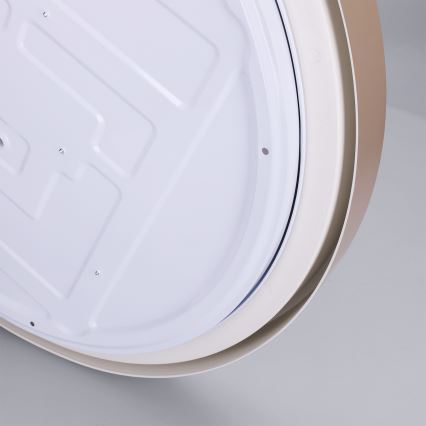 Brilagi - Dimeriuojamas LED lubų šviestuvas MATTEO LED/60W/230V 3000-6500K skersmuo 51,5 cm taupe + nuotolinis valdymas