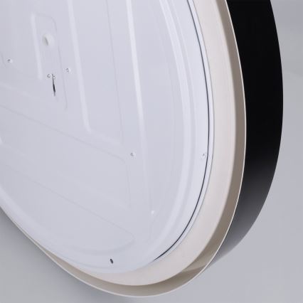 Brilagi - reguliuojamas LED lubinis šviestuvas MATTEO LED/60W/230V 3000-6500K skersmuo 51,5 cm juodas + nuotolinis valdymas