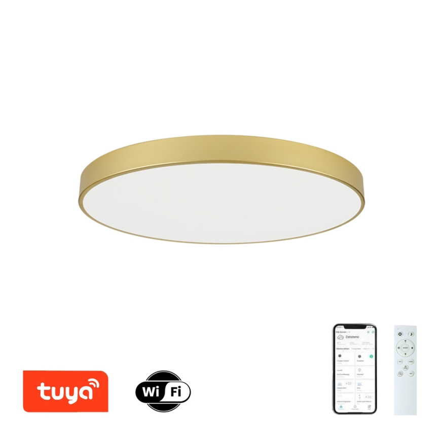 Brilagi - dimeriuojamas LED lubinis šviestuvas POOL SMART LED/100W/230V 3000-6000K 80 cm auksinės spalvos Wi-Fi Tuya + nuotolinis valdymas