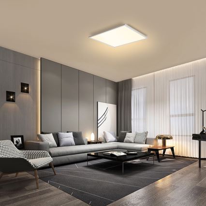 Brilagi - LED reguliuojamas lubinis šviestuvas SLIMFRAME LED/58W/230V 60x60 cm 3000-6000K baltas + nuotolinis valdymas