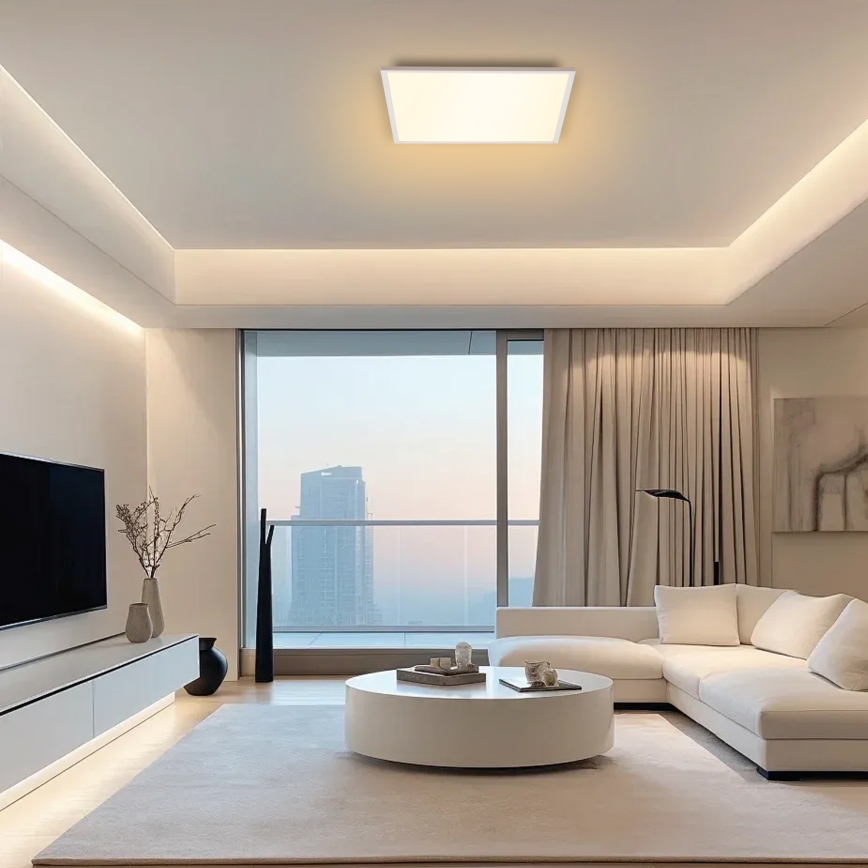 Brilagi - LED reguliuojamas lubinis šviestuvas SLIMFRAME LED/58W/230V 60x60 cm 3000-6000K baltas + nuotolinis valdymas