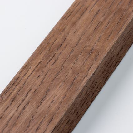 Brilagi - Dimeriuojamas LED lubinis šviestuvas SLIMFRAME WOOD LED/36W/230V 49,5x49,5 cm 3000-6000K tamsiai ruda + nuotolinis valdymas