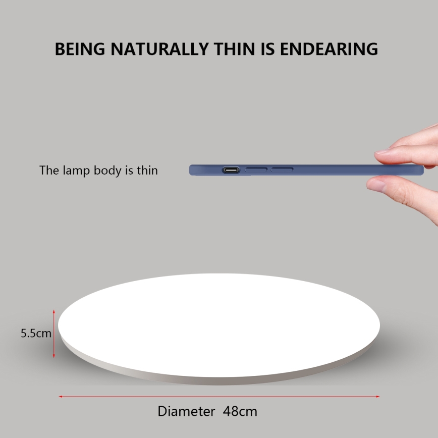 Brilagi - pritemdomas LED šviestuvas SMART STARS LED/36W/230V Ø 48 cm 2700-6500K Wi-Fi Tuya + nuotolinis pultelis