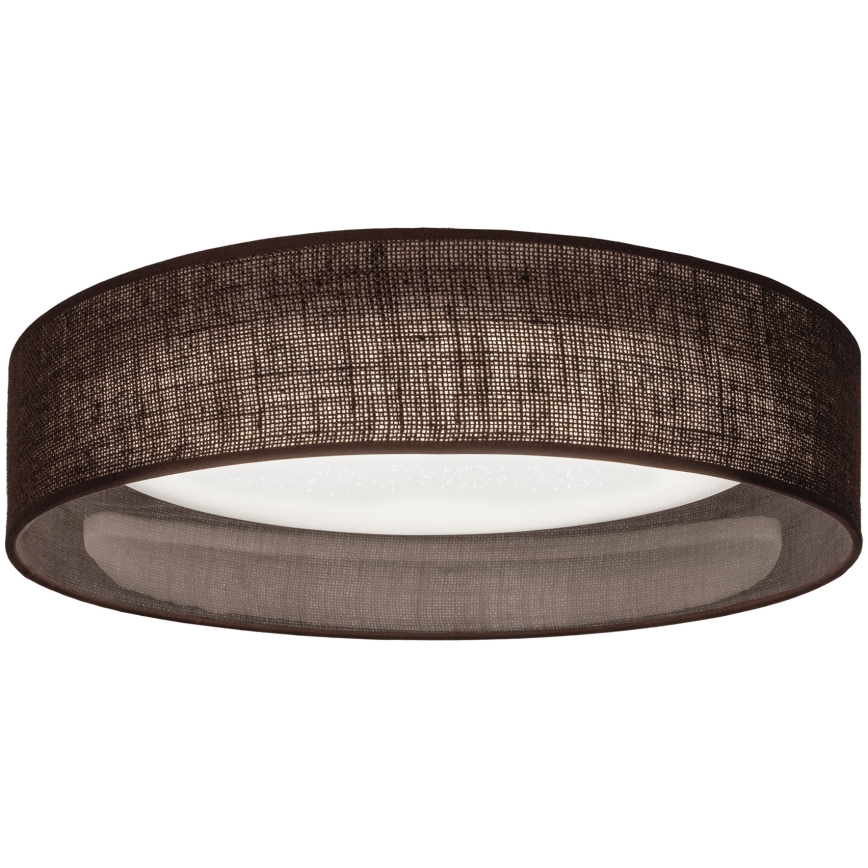 BRILAGI - LED dimeriuojamas lubinis šviestuvas VELVET SMARTIX STARS LED/24W/230V 3000-6000K Ø 45 cm rudos spalvos Wi-Fi Tuya Beacon + nuotolinio valdymo pultas