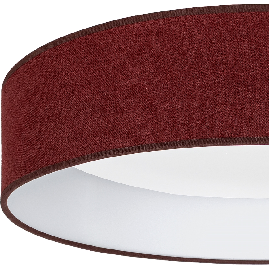 BRILAGI - Reguliuojamas LED lubų šviestuvas VELVET SMARTIX STARS LED/24W/230V 3000-6000K skersmuo 45 cm vyno raudona Wi-Fi Tuya Beacon + nuotolinis valdymas