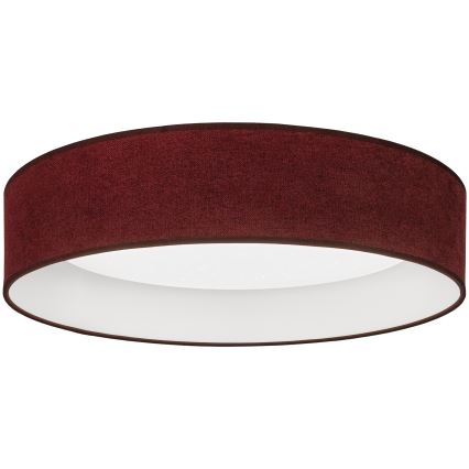 BRILAGI - dimeriuojamas LED lubų šviestuvas VELVET SMARTIX STARS LED/36W/230V 3000–6000K Ø 55 cm bordo Wi‑Fi Tuya Beacon + nuotolinis valdymas