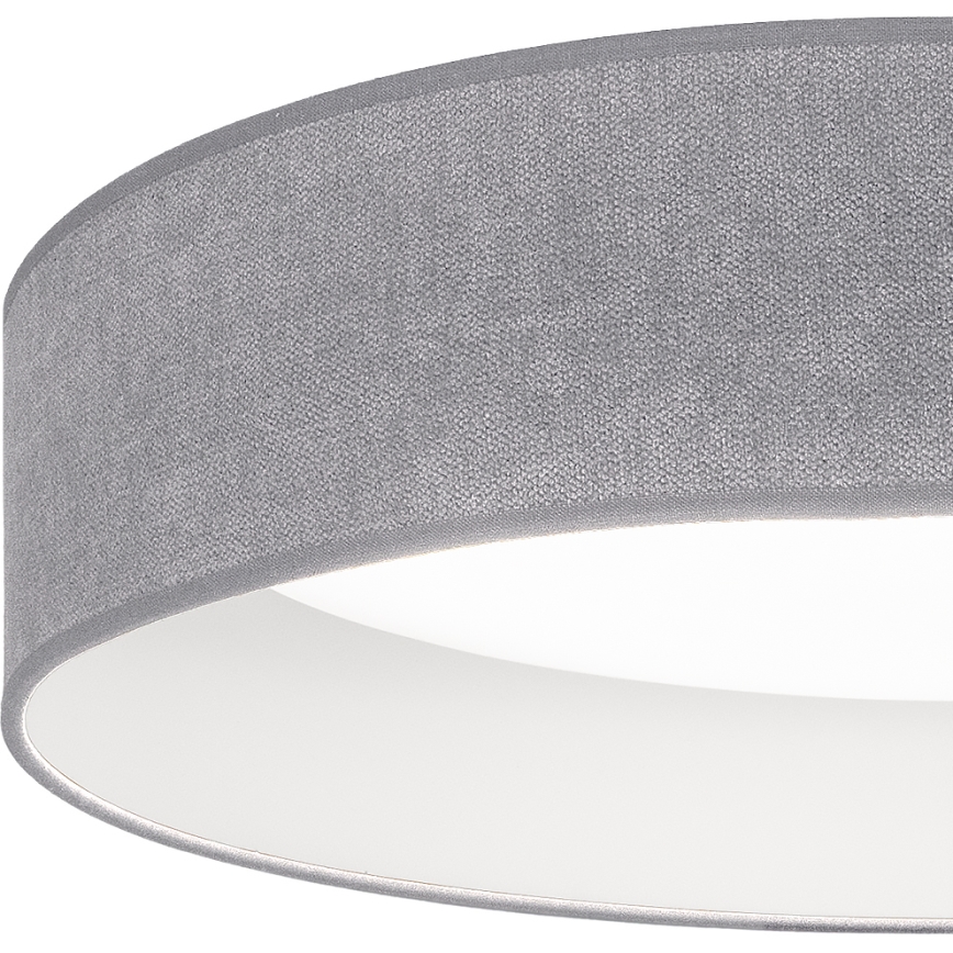 BRILAGI - dimeriuojamas LED lubų šviestuvas VELVET SMART VARI LED/24W/230V 3000-6500K Ø 45 cm pilkas + nuotolinis valdymas