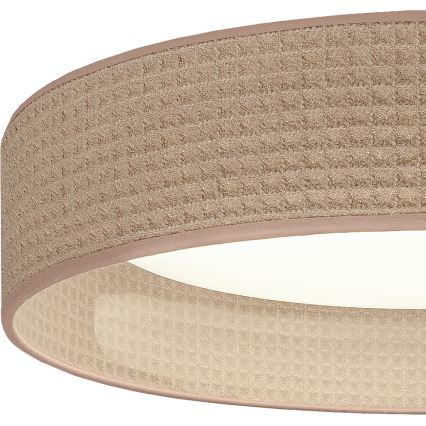BRILAGI - LED dimeriuojamas lubų šviestuvas VELVET SMART VARI LED/36W/230V 3000-6500K skersmuo 55 cm smėlinis + nuotolinio valdymo pultas
