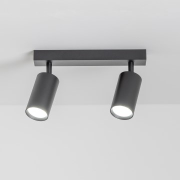 Brilagi - reguliuojamas LED taškinis šviestuvas SELE 2xGU10/6,5W/230V 2700-6500K juodas