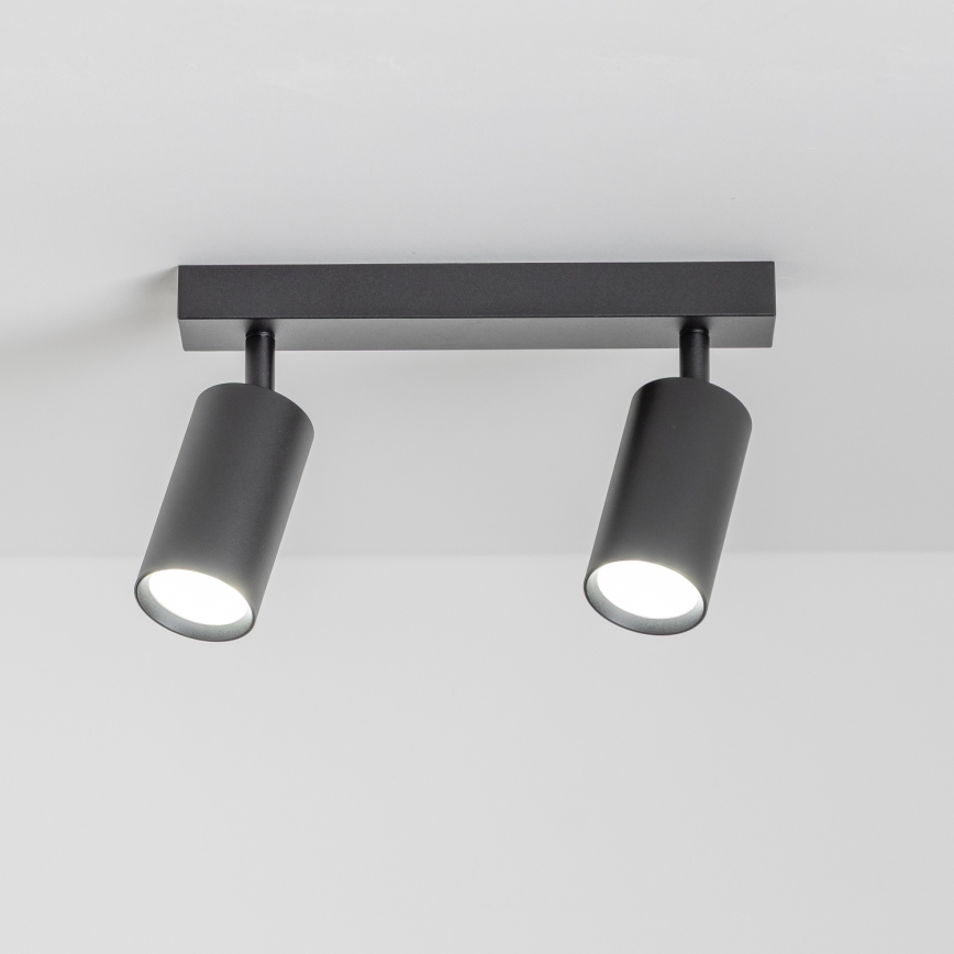 Brilagi - reguliuojamas LED taškinis šviestuvas SELE 2xGU10/6,5W/230V 2700-6500K juodas