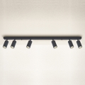 Brilagi - reguliuojamas LED taškinis šviestuvas SELE 6xGU10/6,5W/230V 2700-6500K antracitas