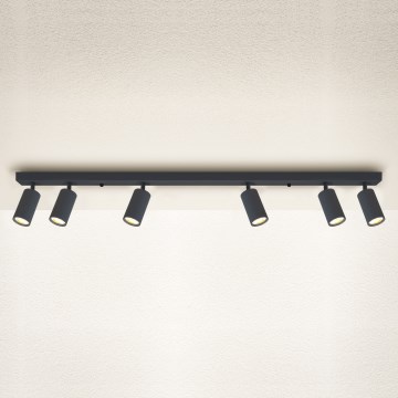 Brilagi - reguliuojamas LED taškinis šviestuvas SELE 6xGU10/6,5W/230V 2700-6500K antracitas