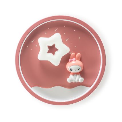 Brilagi - dimeriuojamas LED vaikų lubų šviestuvas BUNNY LED/83W/230V 3000-6000K skersmuo 49 cm + nuotolinis valdymas