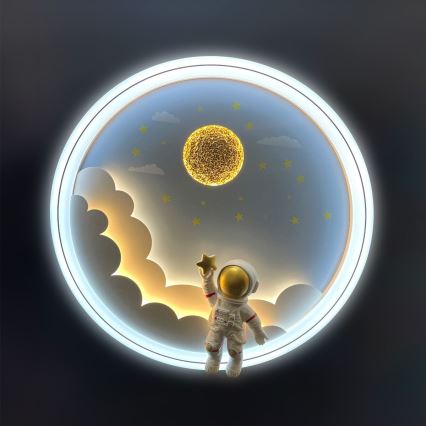 Brilagi - dimeriuojamas LED vaikiškas lubinis šviestuvas LED/42W/230V 3000/5700K astronautas