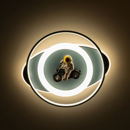 Brilagi - LED reguliuojamo ryškumo vaikų lubinis šviestuvas ASTRO LED/68W/230V 3000-6000K + nuotolinis valdymas