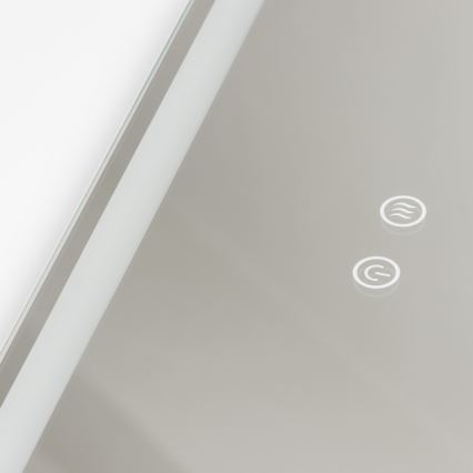 Brilagi - LED veidrodis voniai su reguliuojamu ryškumu, šildymu ir apšvietimu BELLA LED/19W/230V 60x90 cm 3000/4000/6500K IP44