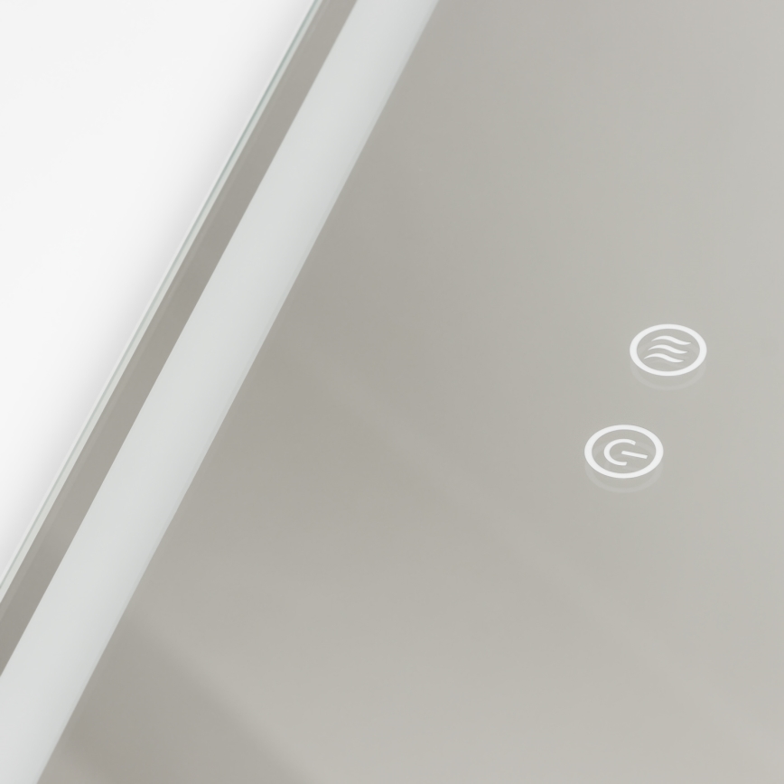 Brilagi - LED veidrodis voniai su reguliuojamu ryškumu, šildymu ir apšvietimu BELLA LED/19W/230V 60x90 cm 3000/4000/6500K IP44