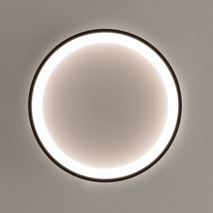 Brilagi - Dimeriuojamas LED lubinis šviestuvas FALCON SLIM LED/42W/230V 3000-6500K skersmuo 50 cm juodas + nuotolinis valdymas