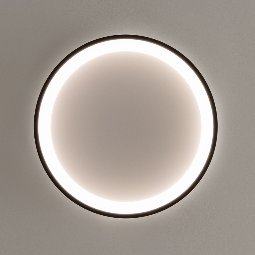 Brilagi - Dimeriuojamas LED lubinis šviestuvas FALCON SLIM LED/42W/230V 3000-6500K skersmuo 50 cm juodas + nuotolinis valdymas