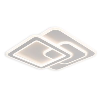 Brilagi - reguliuojamas LED lubinis šviestuvas MODERN LED/80W/230V 3000-6000K 52,5x52,5 cm + su nuotoliniu pultu