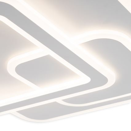 Brilagi - reguliuojamas LED lubinis šviestuvas MODERN LED/80W/230V 3000-6000K 52,5x52,5 cm + su nuotoliniu pultu