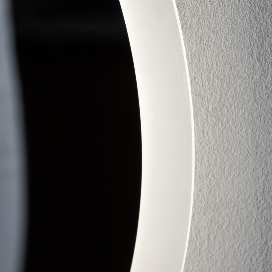 Brilagi - LED vonios kambario šildomas veidrodis CLARA ECO LED/12W/230V skersmuo 60 cm IP44 CRI 90 dimeriuojamas + CCT