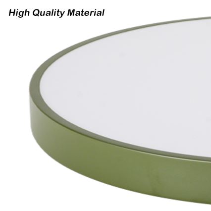 Brilagi - dimeriuojamas LED lubų šviestuvas POOL LED/48W/230V 3000-6000K Ø 40 cm, žalios spalvos, su nuotoliniu valdymu