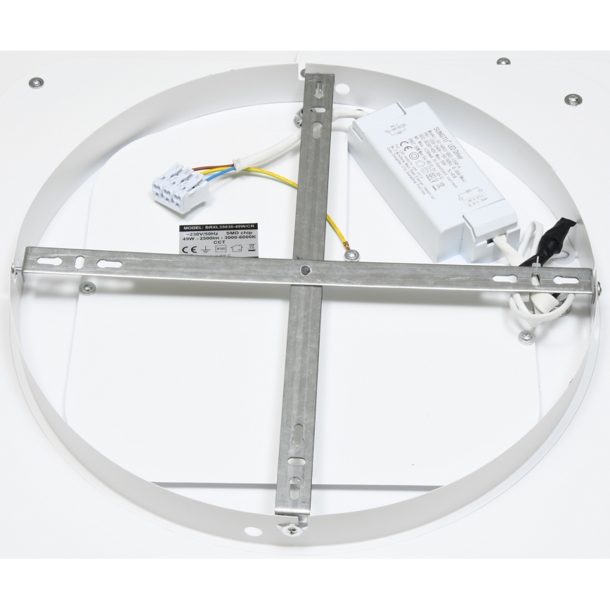 Brilagi - Dimeriuojamas LED lubinis šviestuvas TANDORA LED/49W/230V 50x50 cm 3000-6000K + nuotolinio valdymo pultas