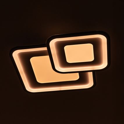 Brilagi - Dimeriuojamas LED lubinis šviestuvas TANDORA LED/49W/230V 50x50 cm 3000-6000K + nuotolinio valdymo pultas